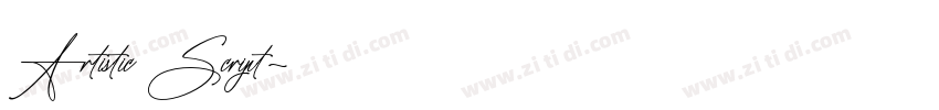 Artistic Script字体转换